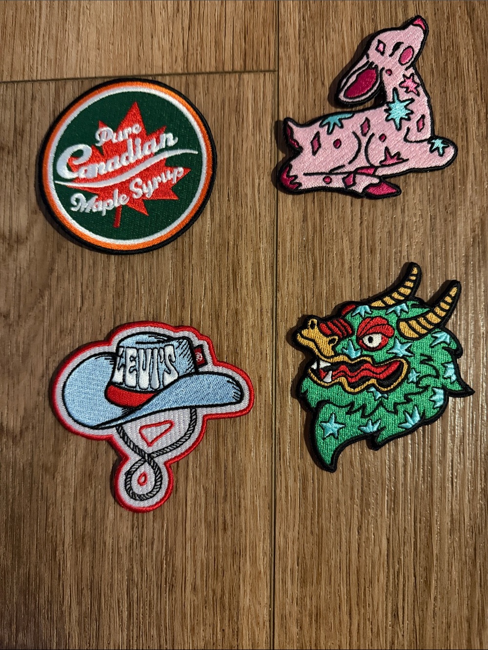 Levi’s Iron-On Patch Set